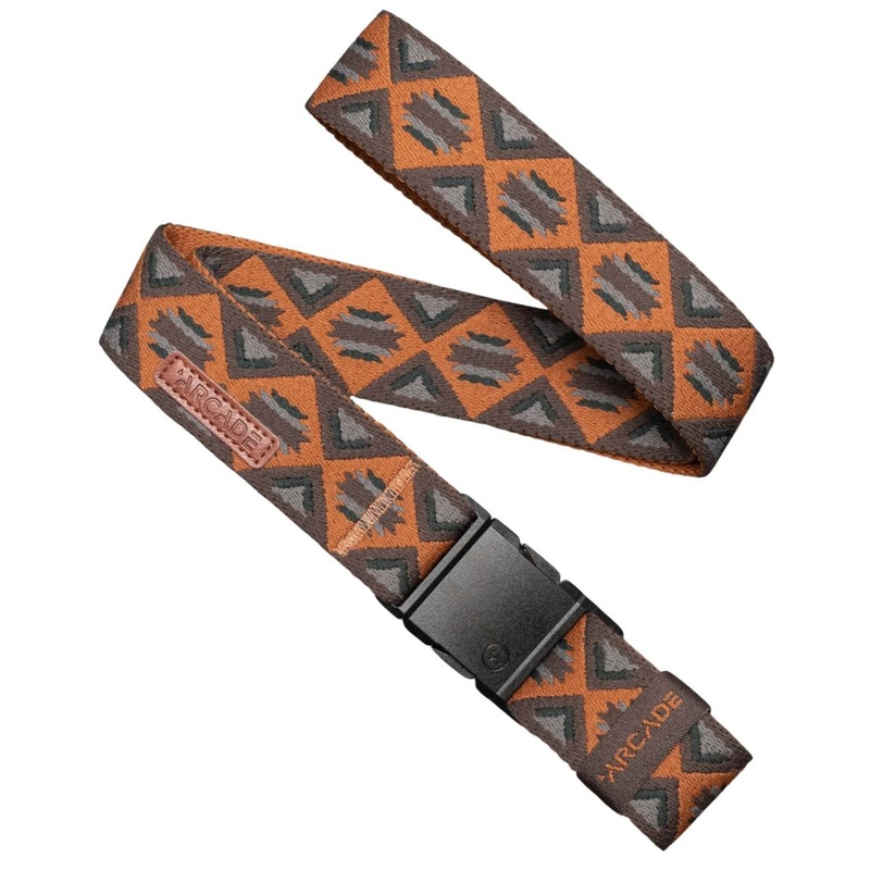 Arcade Creosote Slim Belt in Bay/Medium Brown