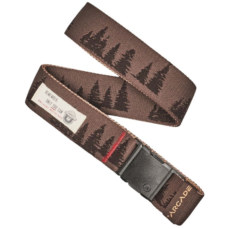 Arcade Smokey Bear Prevent Wildfires Belt in Medium Brown