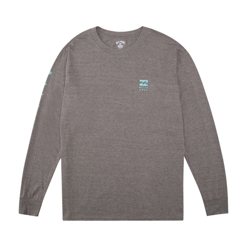 Billabong Unity Long Sleeve Tee in Dark Grey Heather
