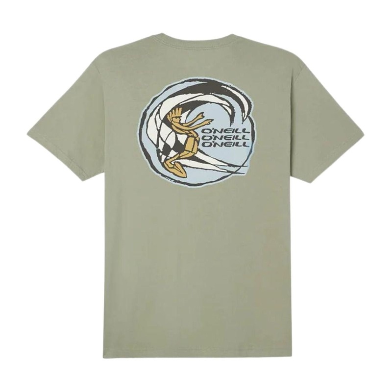 O'Neill Spike Tee in Military Green