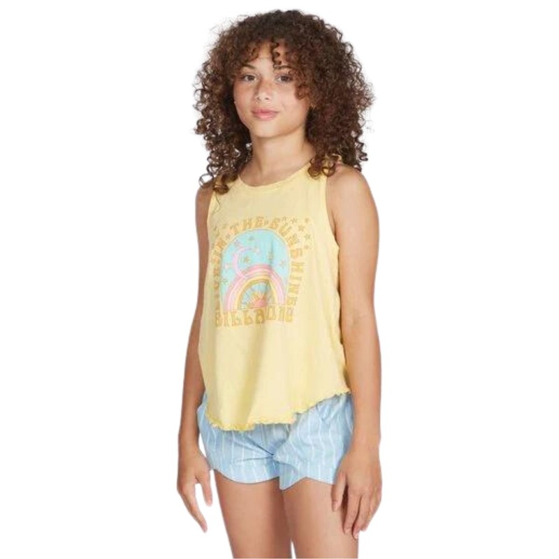 Billabong Girls Sun Child Tee in Pineapple