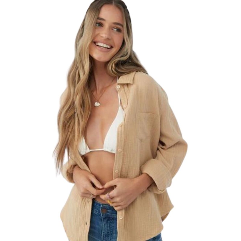 O'Neill Leni Top in Khaki