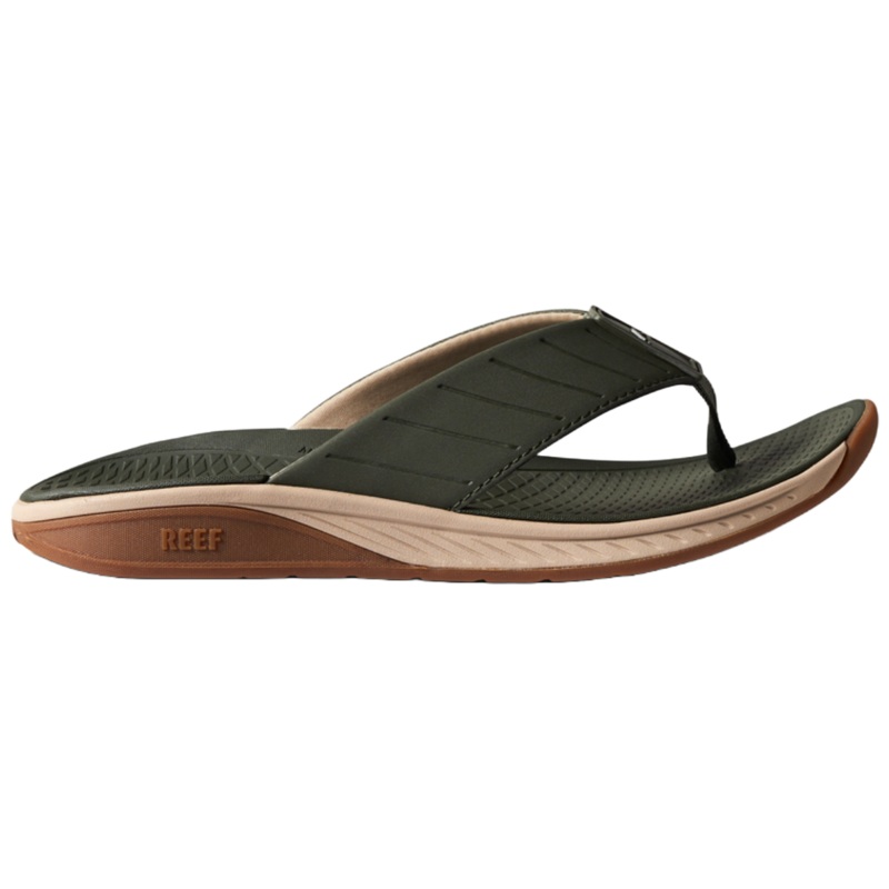 Reef The Deckhand Men's Sandal in Olive/Gum