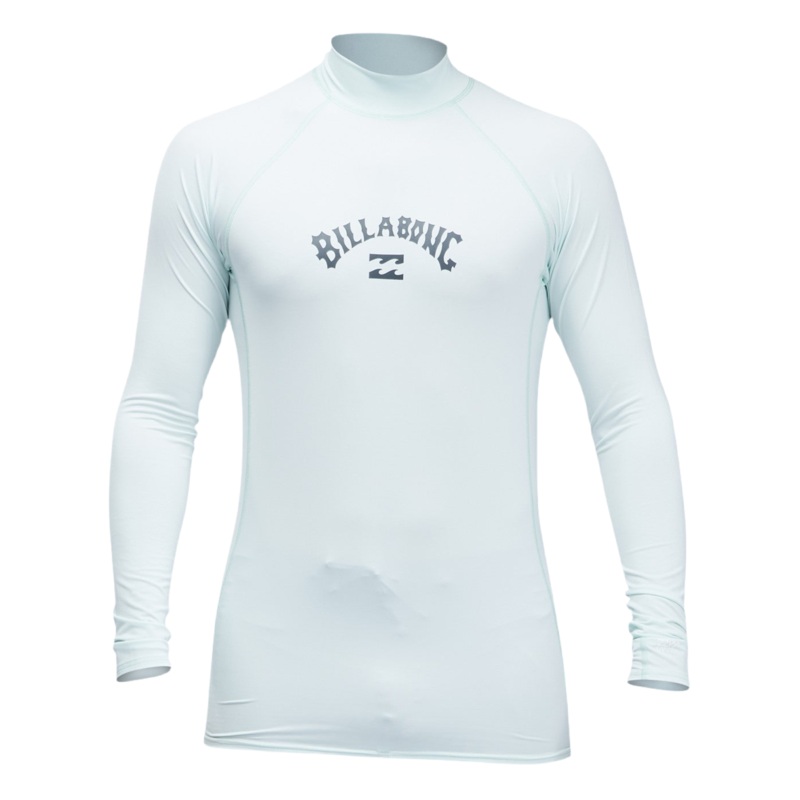 BILLABONG ARCH WAVE LONG SLEEVE MEN'S RASH GUARD SEAGLASS