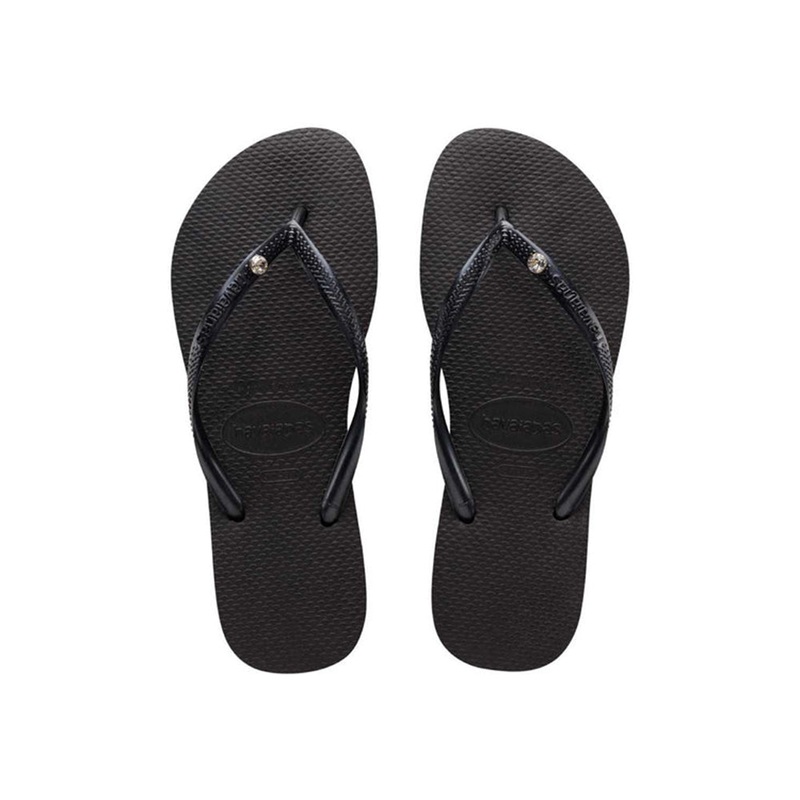 HAVAIANA SLIM CRYSTAL BLACK