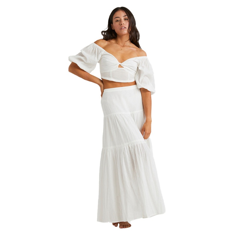 BILLABONG WOMENS DEL SOLE SKIRT WHITE