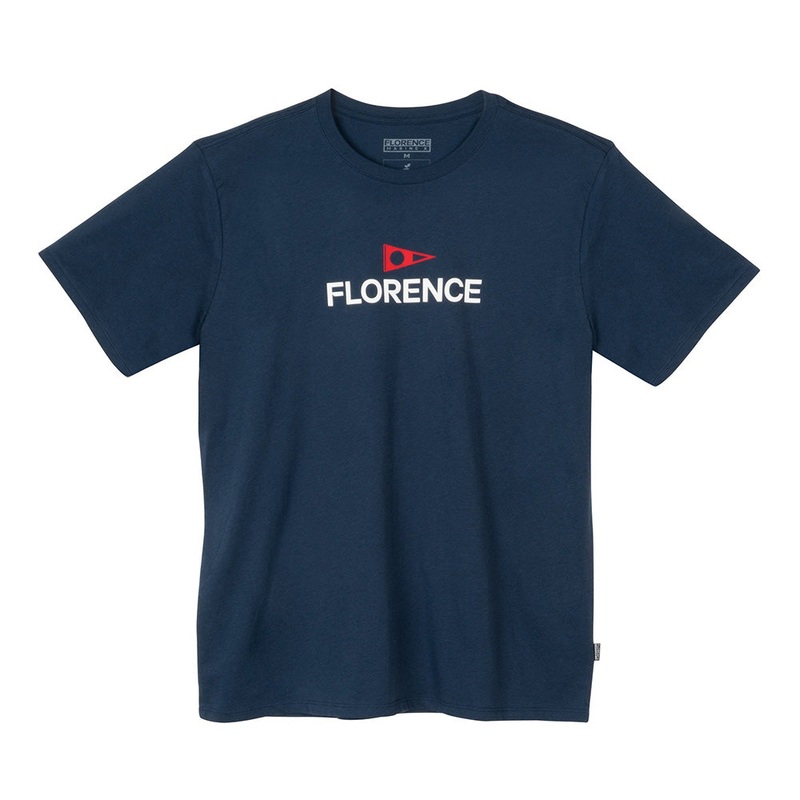 FLORENCE LOGO T SHIRT NAVY