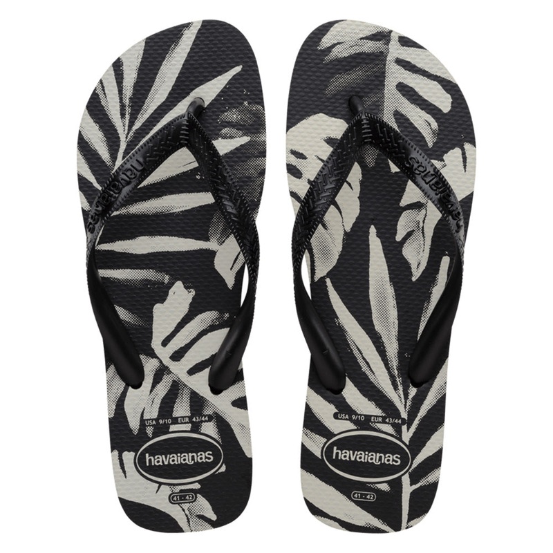 HAVAIANAS ALOHA BLACK BLACK