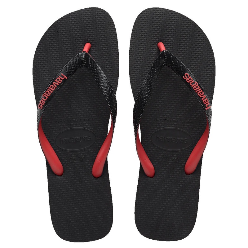 HAVAIANAS TOP BLACK RED
