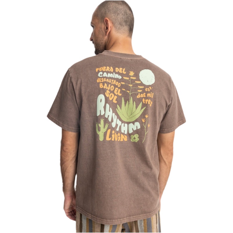RHYTHM MENS DESERT VINTAGE T-SHIRT