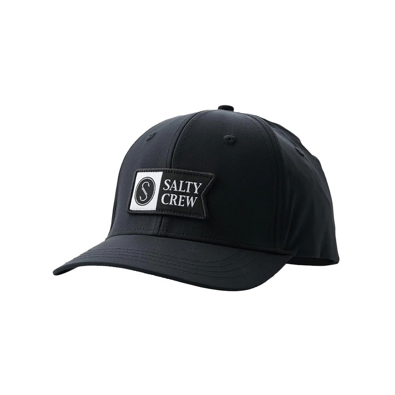 SALTY CREW ALPHA FLAG ELASTIC 6 PANEL CAP
