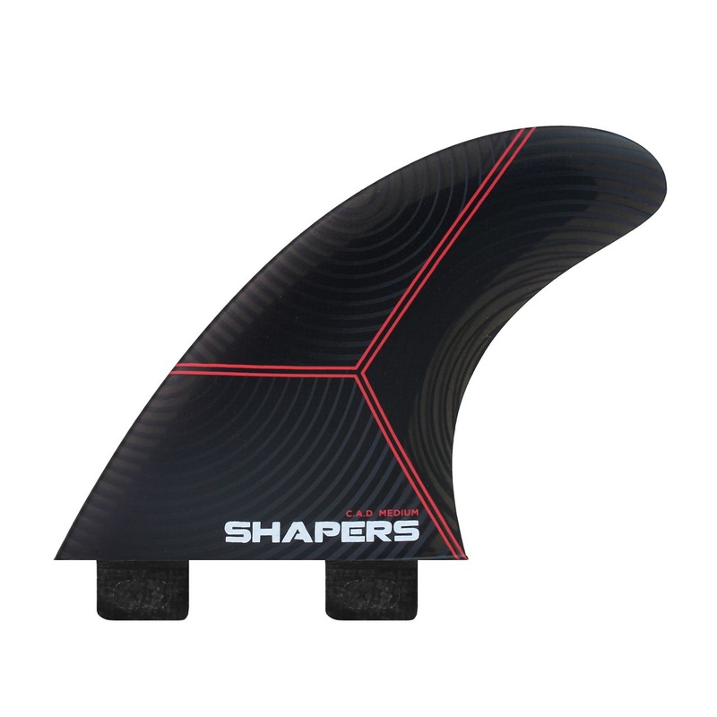 SHAPERS C.A.D MEDIUM 3-FIN DUAL TAB