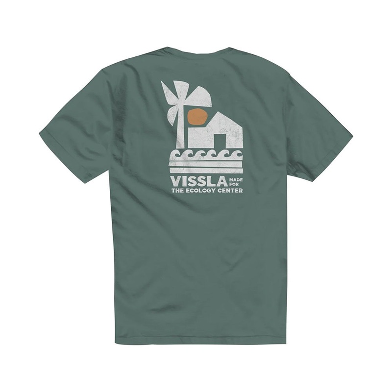VISSLA ECOLOGY CENTER PREMIUM TEE PINE