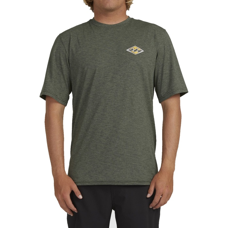 BILLABONG DIAMOND SHORELINE LOOSE FIT SS MILITARY HEATHER