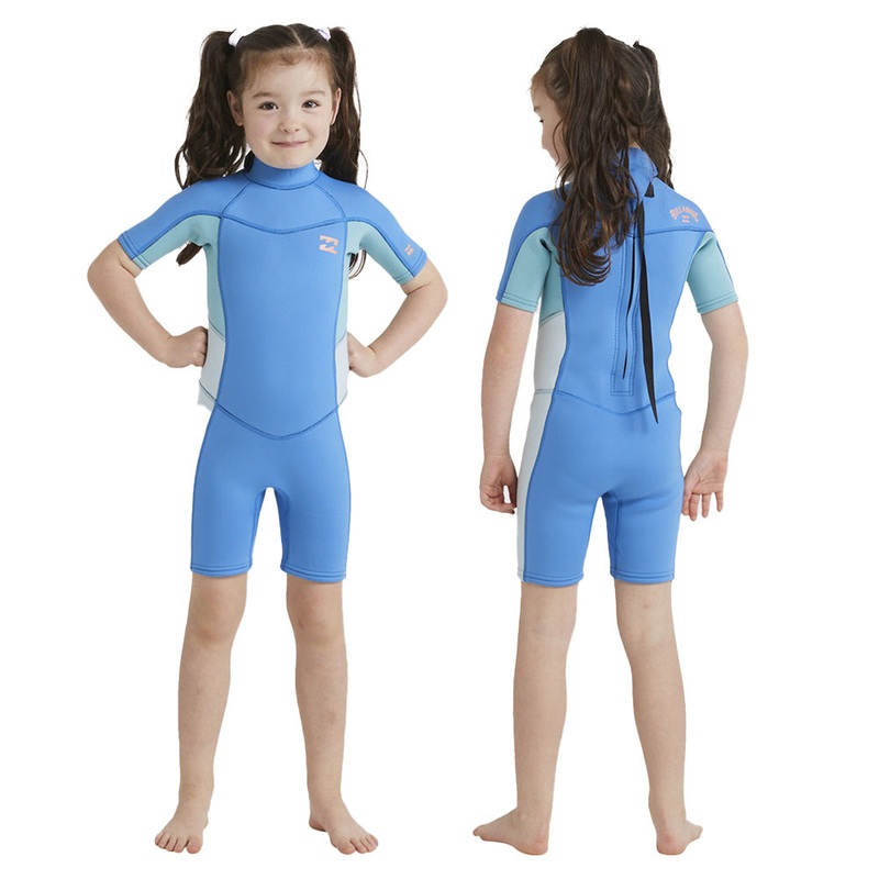 BILLABONG TODDLER 2/2MM SYNERGY BACK ZIP SPRING SUIT