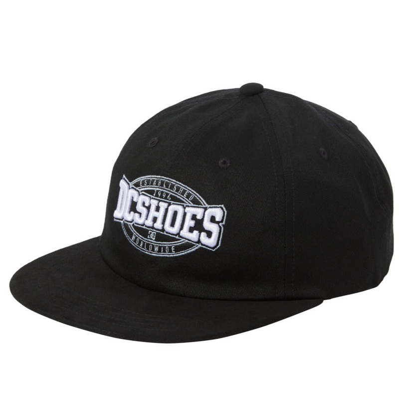 DC FALL BACK STRAP BACK BLACK
