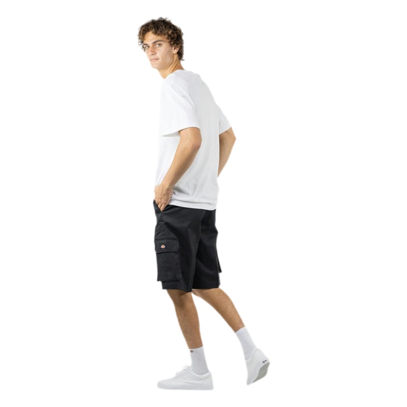 DICKIES 12" MULTI POCKET CARGO WORK SHORT BLACK