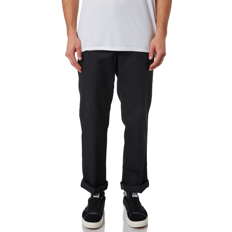 DICKIES BOYS 873 SLIM STRAIGHT PANT BLACK