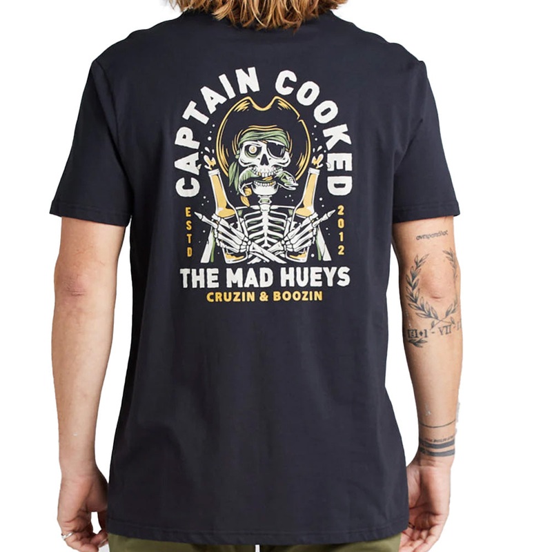 MAD HUEYS HOOKED AND COOKED TEE