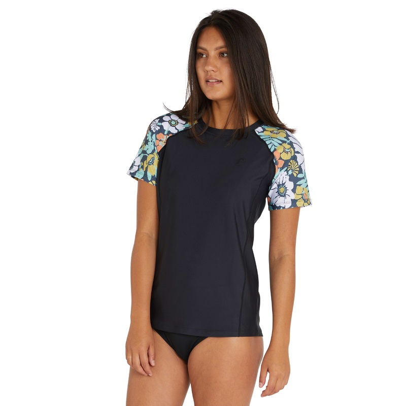 O'NEILL WOMENS COAST UV SHORT SLEEVE RASH TEE