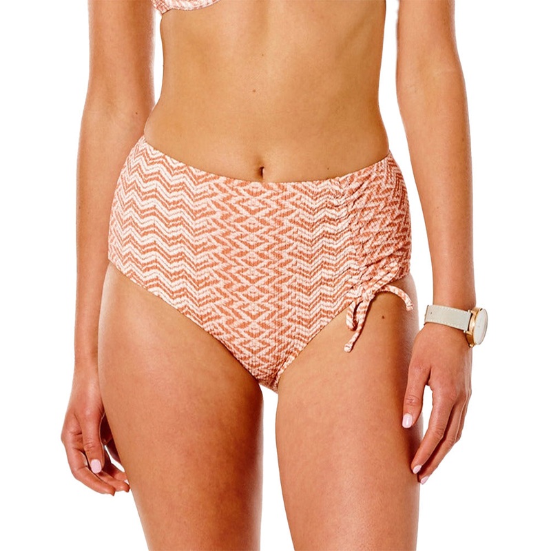 RIP CURL WOMENS DRIFTER HI WASTED BIKINI BOTTOM