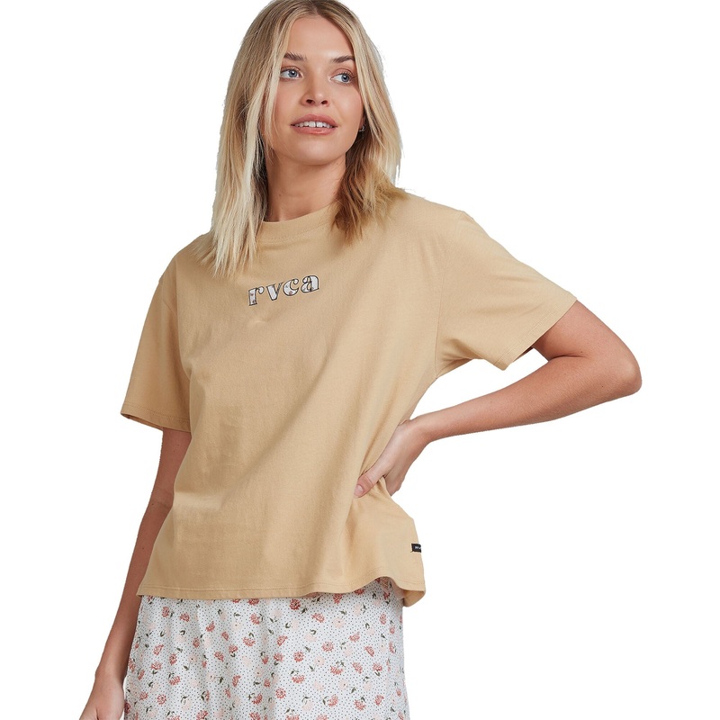 RVCA WOMENS ONCE MORE EASY TEE