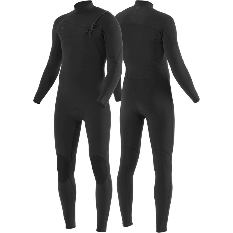 VISSLA 7 SEAS 4/3MM CHEST ZIP STEAMER STEALTH