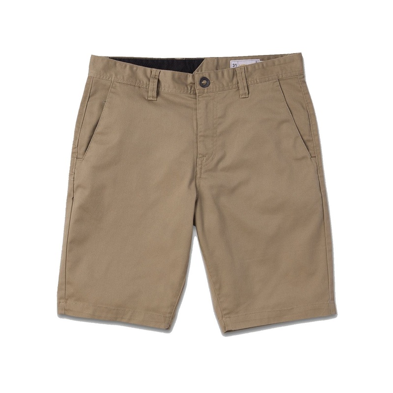 VOLCOM FRICKEN MODERN STRETCH KHAKI 21" SHORT