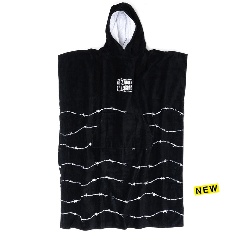 CREATURES OF LEISURE BARBWIRE PONCHO TOWEL