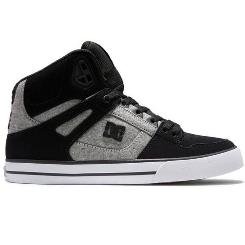 DC PURE HIGH TOP BLACK BATTLESHIP ARMOR