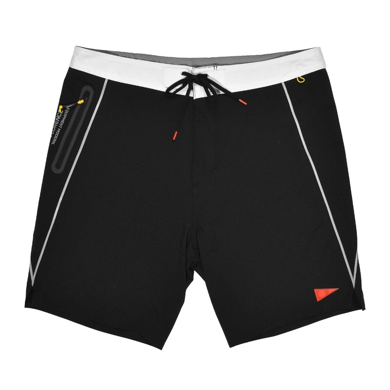FLORENCE F1 ZERO BOARDSHORT BLACK WHITE