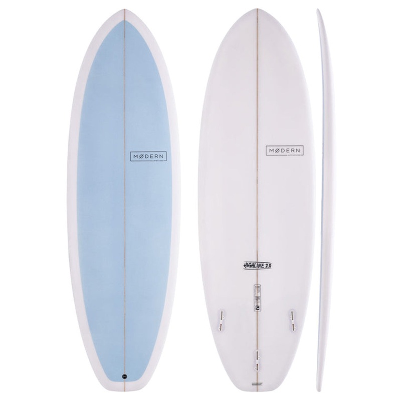 MODERN HIGHLINE SURFBOARD 2.0 SKY BLUE