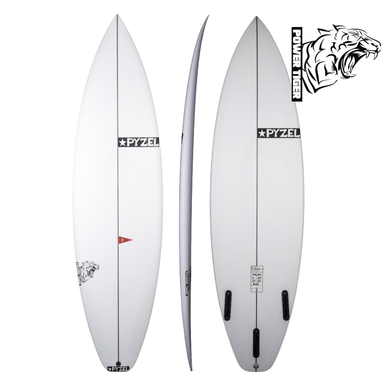 PYZEL POWER TIGER SURFBOARD
