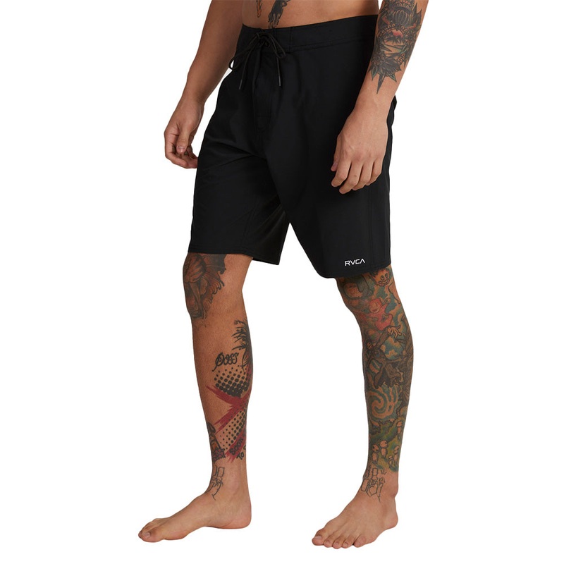RCVA TRUNK SOLID BOARDSHORT BLACK