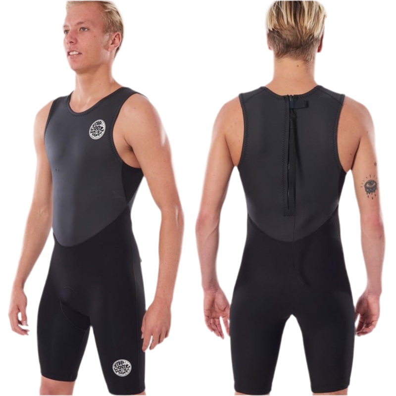 RIP CURL DAWN PATROL SHORT JOHN BLACK
