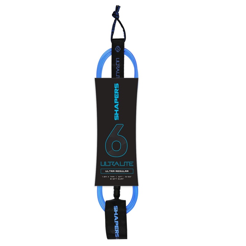 SHAPERS 6FT ULTRA PERFORMANCE LEASH BLUE