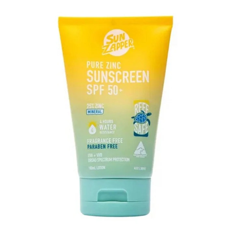 SUN ZAPPER PURE ZINC SUNSCREEN LOTION SPF50+ 100ML