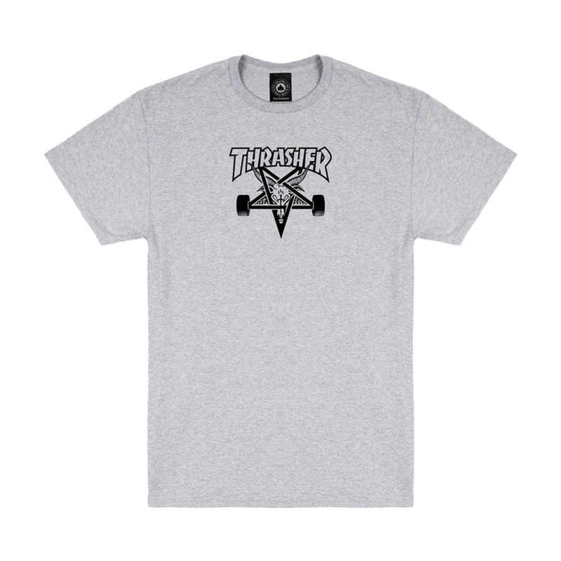 THRASHER SKATEGOAT GREY TEE
