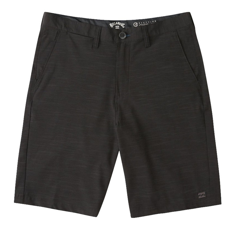 BILLABONG CROSSFIRE SLUB BLACK BOARDSHORT