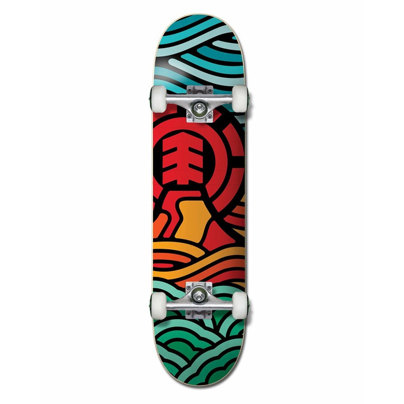 ELEMENT VOLCANIC SKATEBOARD COMPLETE 7.75