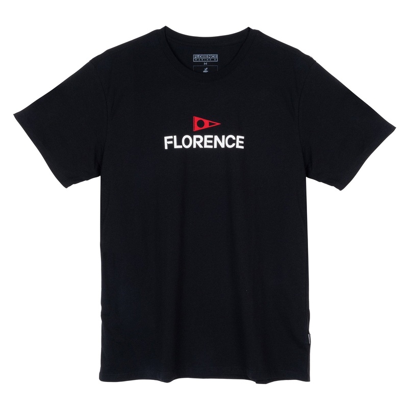FLORENCE LOGO T SHIRT BLACK