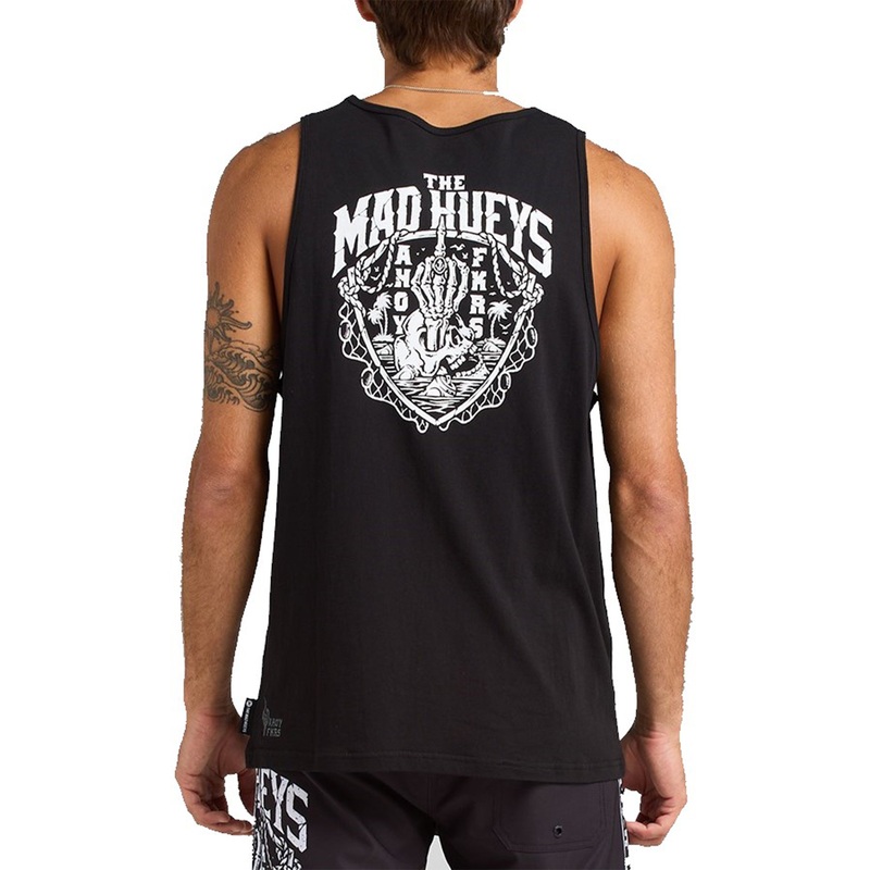 MAD HUEYS AHOY F*UCKERS TANK BLACK
