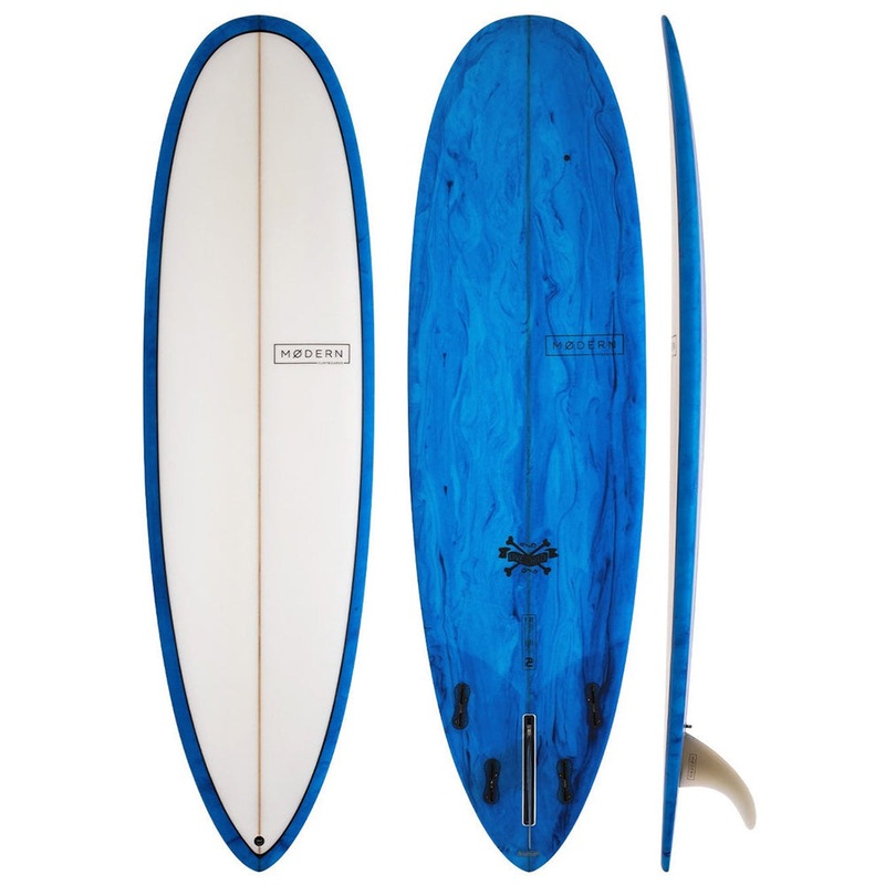 MODERN LOVE CHILD BLUE TINT SURFBOARD