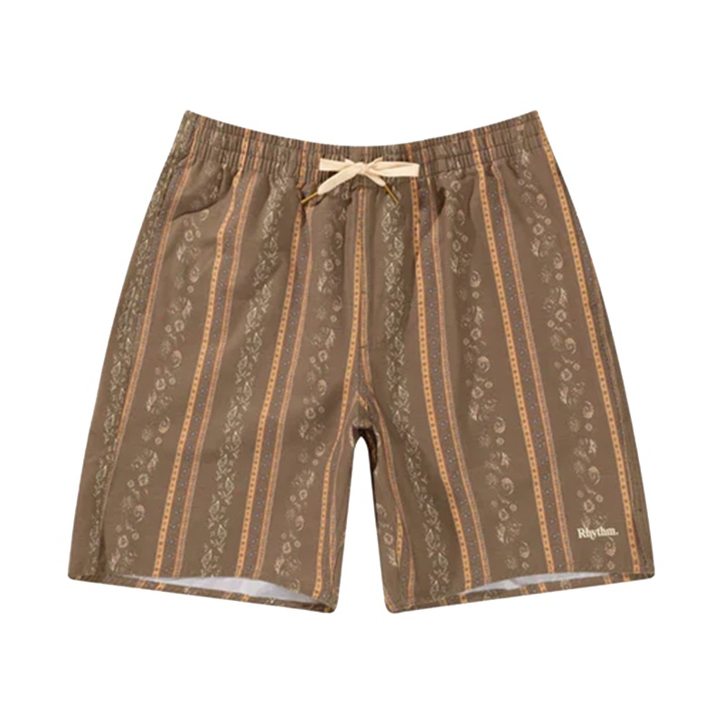 RHYTHM PAISLEY STRIPE BEACH SHORT