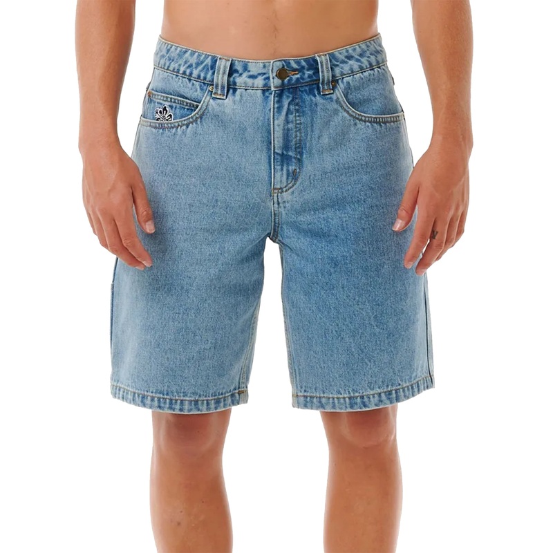 RIP CURL SUPER COMPUTER DENIM WALKSHORT WASHED BLUE