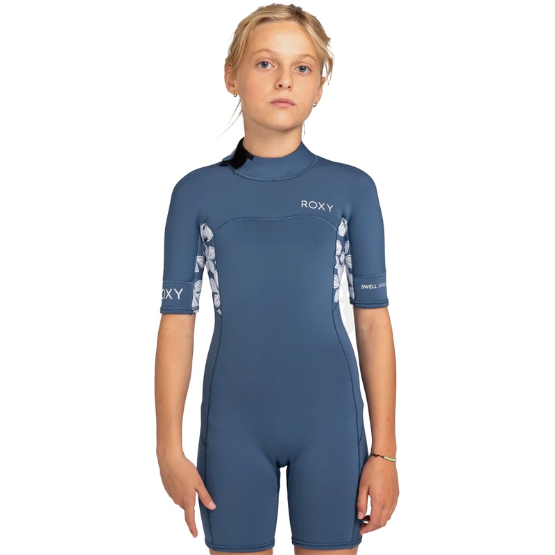 ROXY GIRLS SWELL 2.0 SPRING SUIT WILD WIND FLORAL