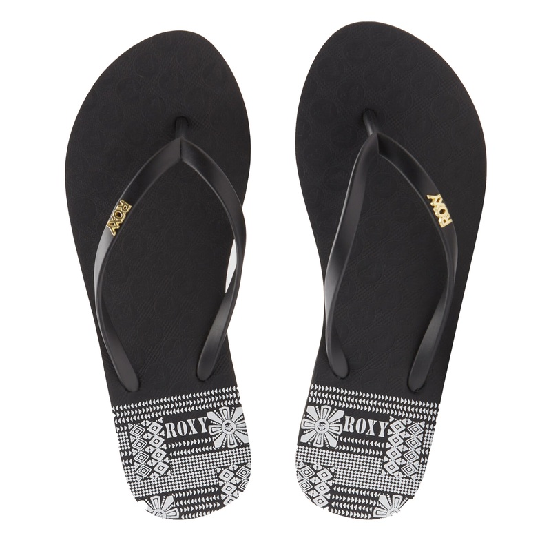 ROXY VIVA PRINTED BLACK WHITE
