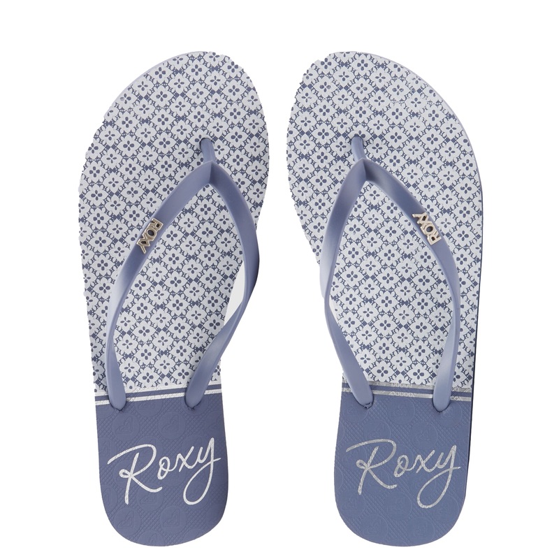 ROXY VIVA STAMP II BLUE DEPTHS JANDALS