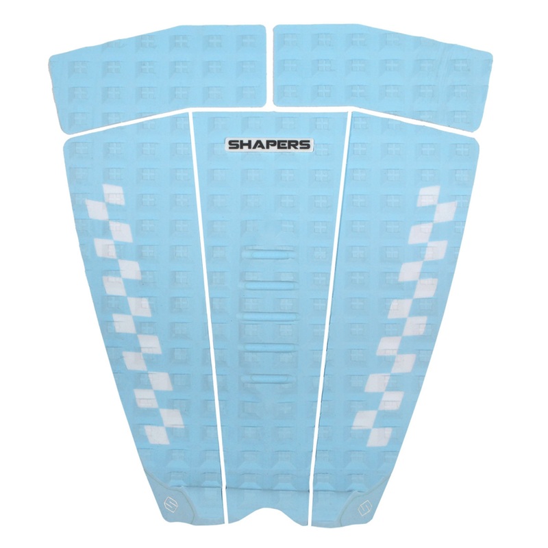 SHAPERS SHELDON SIMKUS PRO 5PCE SURFBOARD  GRIP BLUE WHITE