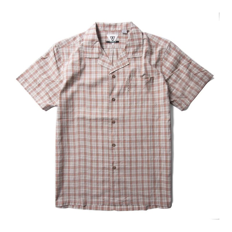 VISSLA UNDEFINED LINE ECO SHIRT CLAY